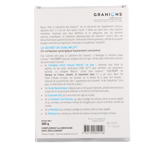 Granions Collagène+ Beauté Sublimlift