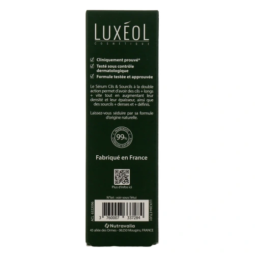 Luxéol Sérum Cils & Sourcils