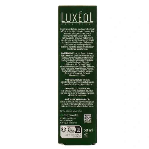 Luxéol Sérum Antichute Réactionnelle