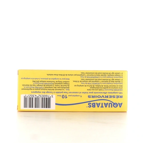 Aquatabs Réservoirs