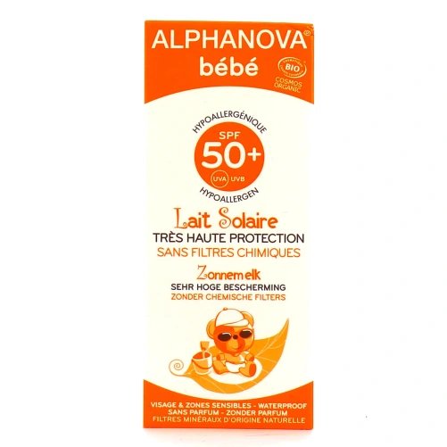 Alphanova Bébé Lait Solaire Bio SPF 50+
