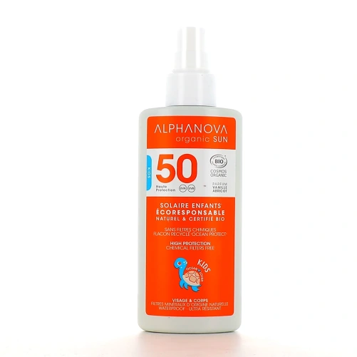 Alphanova Sun Kids Spray Solaire Bio Enfants SPF 50