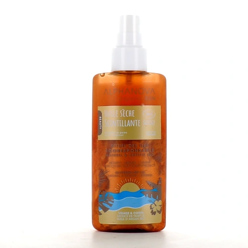 Alphanova Sun Huile Sèche Scintillante Bio