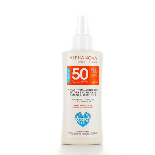 Alphanova Sun Spray Solaire Bio SPF 50