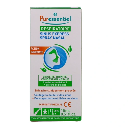 Puressentiel Respiratoire Spray Sinus Express