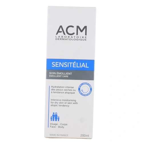 ACM Sensitélial Soin Emollient Hydratation Intense