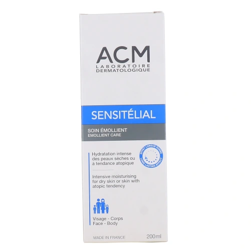 ACM Sensitélial Soin Emollient Hydratation Intense