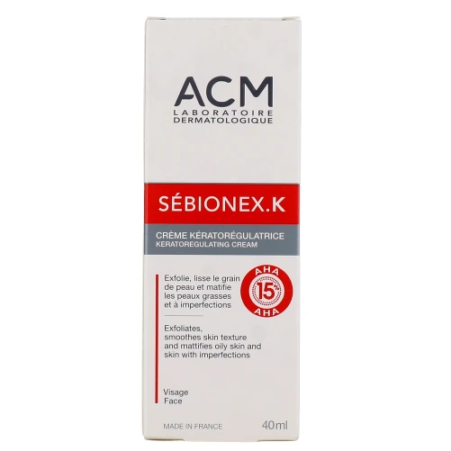 ACM Sébionex K Crème Kératorégulatrice