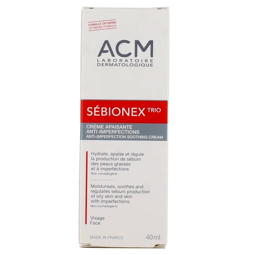 ACM Sébionex Trio Crème Apaisante Anti-Imperfections