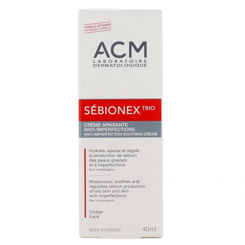 ACM Sébionex Trio Crème Apaisante Anti-Imperfections