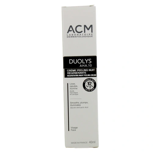 ACM Duolys AHA 10 Crème Peeling Nuit