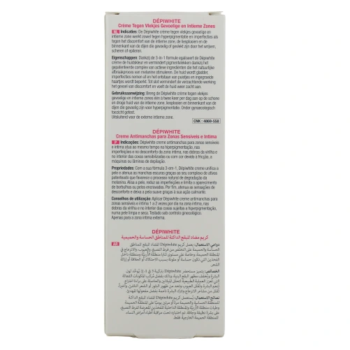 ACM Dépiwhite Crème Anti-Taches Zones Sensibles & Intimes