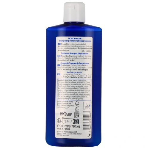 ACM Novophane Shampooing Traitant Pellicules Grasses