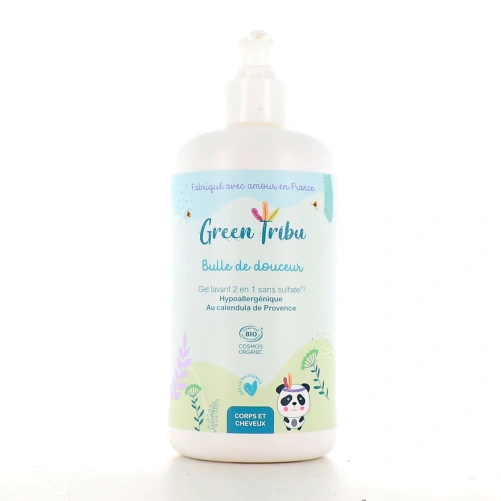 Green Tribu Bulle de Douceur Gel Lavant Bio 2 en 1