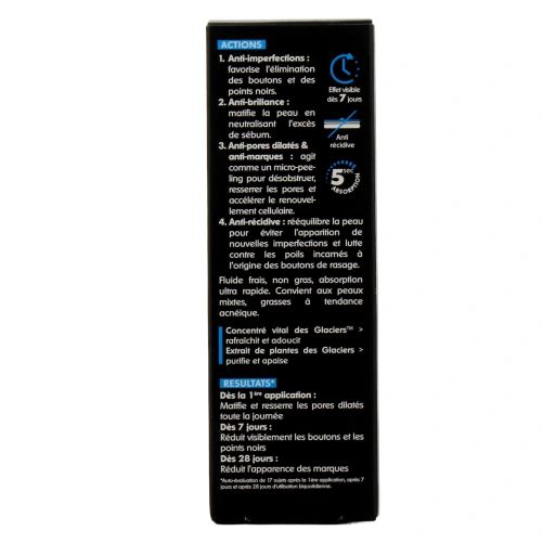 B Com Bio Homme Fluide Purifiant Matifiant Anti-imperfections