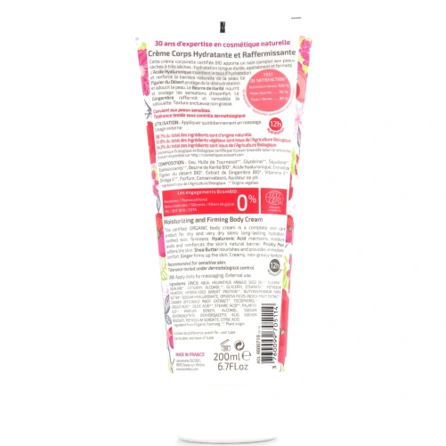 B Com Bio Crème corps hydratante et raffermissante