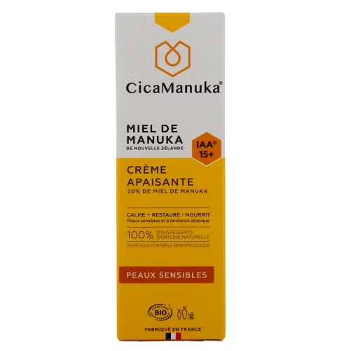 CicaManuka Crème Apaisante Bio