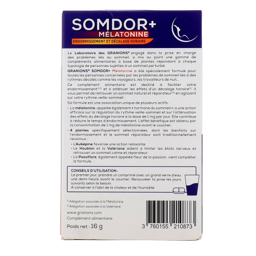 Granions Somdor+ Mélatonine