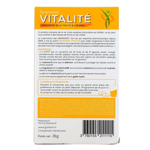 Granions Vitalité