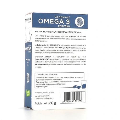 Granions Omega 3 Cerveau