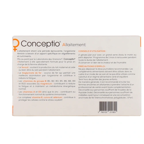Granions Conceptio Allaitement