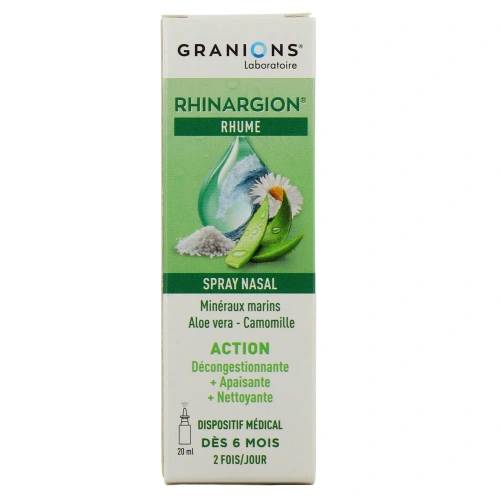Granions Spray Nasal Décongestionnant Apaisant