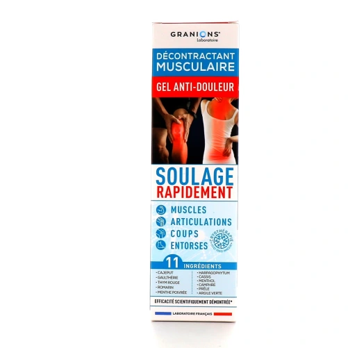 Granions Décontractant Musculaire Gel