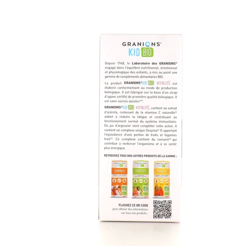 Granions Kid Bio Vitalité Sirop