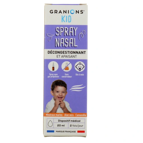 Granions Spray Nasal Décongestionnant Apaisant