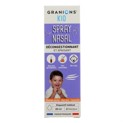 Granions Spray Nasal Décongestionnant Apaisant