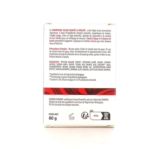 Granions Cheveux Shampoing Solide Beauté Vitalité Bio