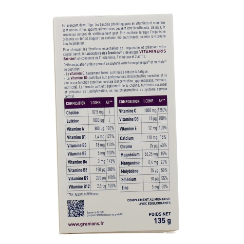 Granions Vitamineris Sénior