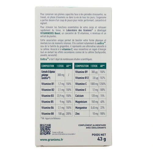 Granions Vitamineris Boost 1000 mg