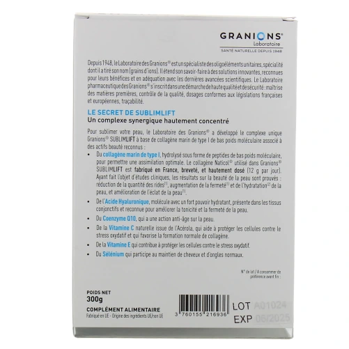 Granions Collagène+ Beauté Sublimlift