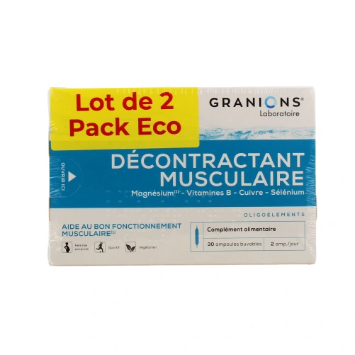 Granions décontractant musculaire