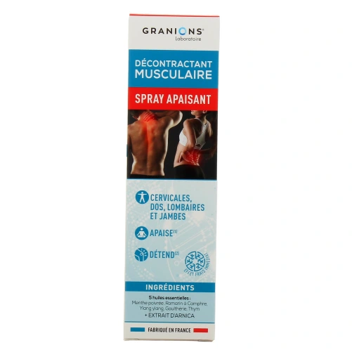 Granions Décontractant Musculaire Spray Apaisant