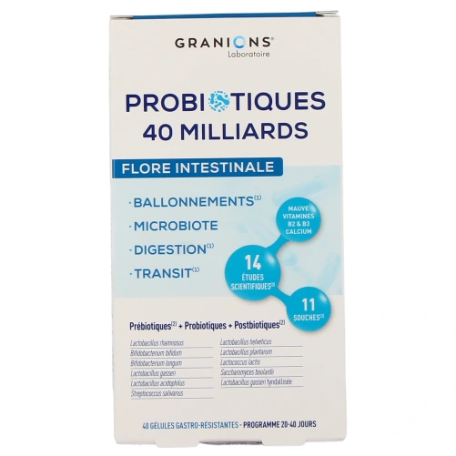 Granions Probiotiques Flore Intestinale
