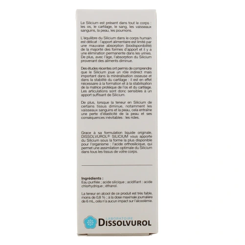 Dissolvurol Silicium en Gouttes