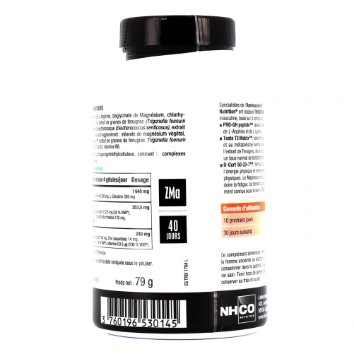 NHCO TRIXERONE Vigueur masculine 100 gélules
