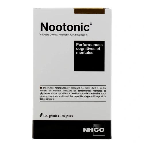 Nootonic Performances Cognitives