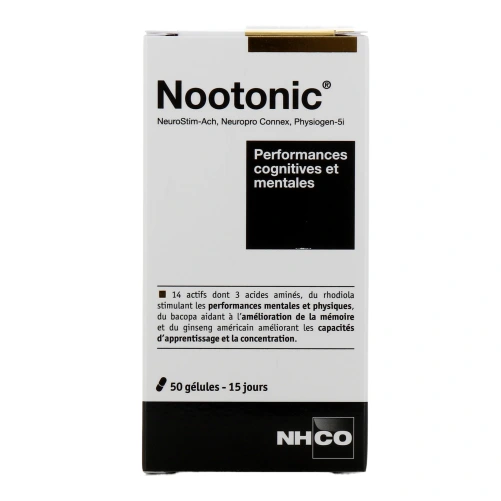 Nootonic Performances Cognitives