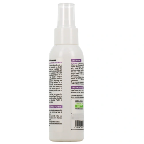 Manouka Insecticide Vêtements Tissus