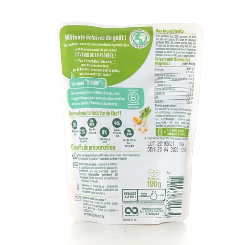 Good Goût Purée dès 6 mois