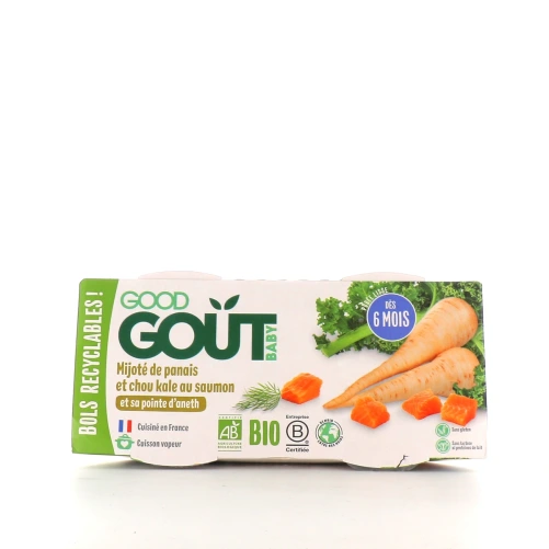 Good Goût Plat Bio pour Bébé