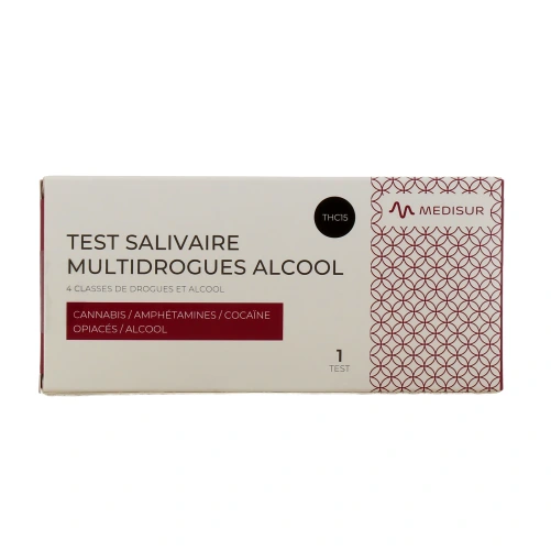 Test Salivaire Multidrogues Alcool