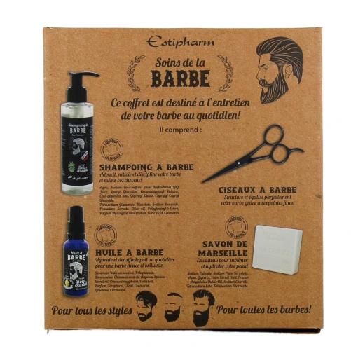 Estipharm Coffret Soins de la barbe