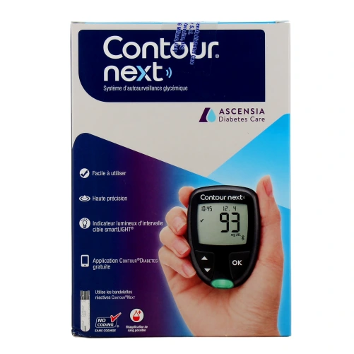 Ascensia Contour Next Système d'Autosurveillance Glycémique