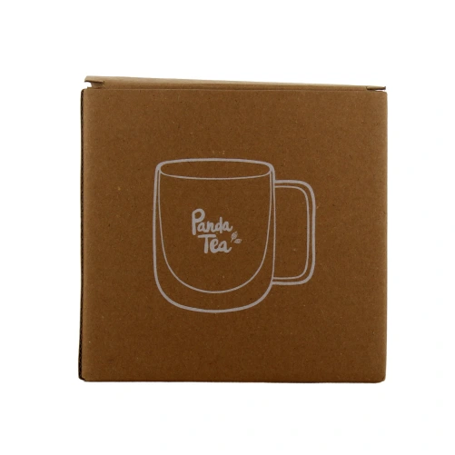 Panda Tea Mug en Verre Double Paroi