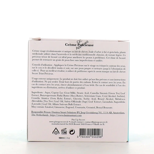 Pin Up Secret Crème Précieuse au Lait de Chèvre