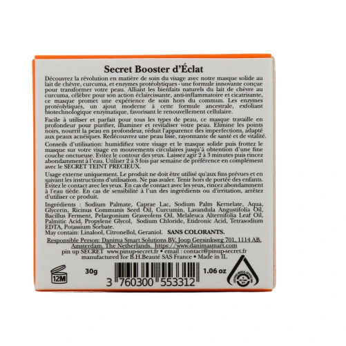 Pin Up Secret Masque Solide Secret Booster d'Eclat